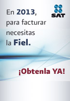  Firma Electrónica Avanzada (Fiel)
Firma Electrónica Avanzada (Fiel)